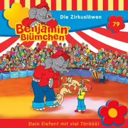 Cover - Benjamin Blümchen -  Folge 79 - Die Zirkuslöwen