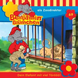 Cover - Benjamin Blümchen -  Folge 69 - Benjamin als Zoodirektor