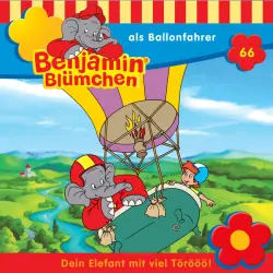 Cover - Benjamin Blümchen -  Folge 66 - Benjamin als Ballonfahrer