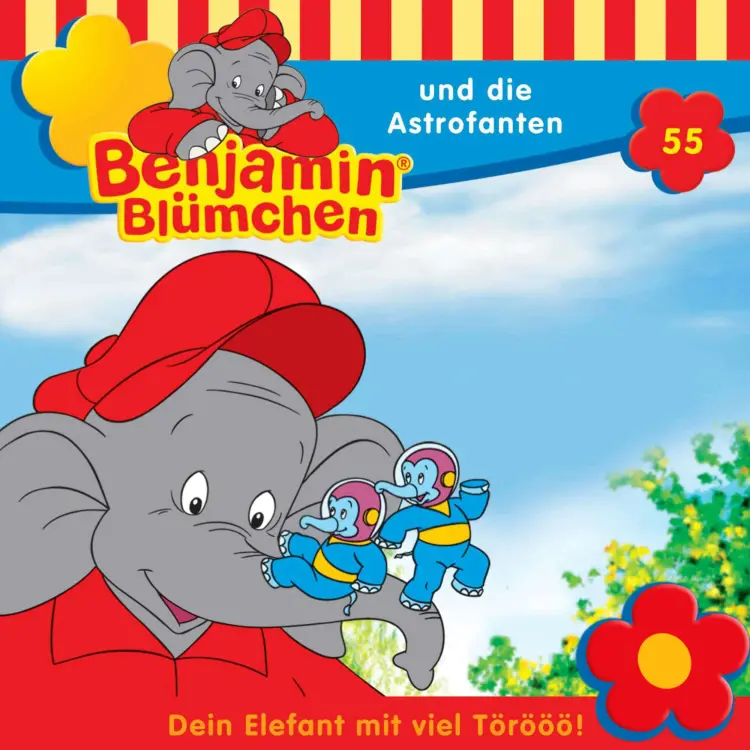 Cover von Benjamin Blümchen -  Folge 55 - Benjamin und die Astrofanten