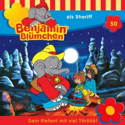 Cover - Benjamin Blümchen -  Folge 50 - Benjamin als Sheriff