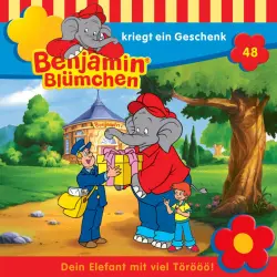 Cover - Benjamin Blümchen -  Folge 48 - Benjamin kriegt ein Geschenk