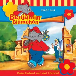 Cover - Benjamin Blümchen -  Folge 40 - Benjamin zieht aus