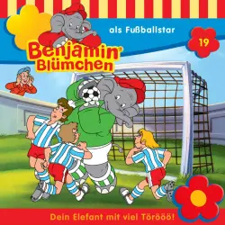 Cover - Benjamin Blümchen -  Folge 19 - Benjamin als Fußballstar