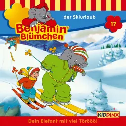Cover - Benjamin Blümchen -  Folge 17 - Der Skiurlaub