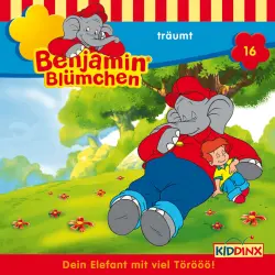 Cover - Benjamin Blümchen -  Folge 16 - Benjamin träumt