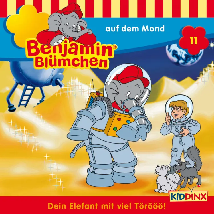 Cover von Benjamin Blümchen -  Folge 11 - Benjamin auf dem Mond