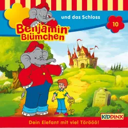 Cover - Benjamin Blümchen -  Folge 10 - Benjamin und das Schloss