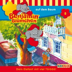 Cover - Benjamin Blümchen -  Folge 8 - Benjamin auf dem Baum