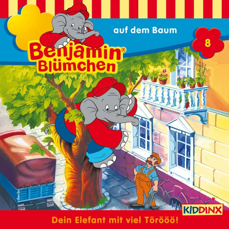 Cover von Benjamin Blümchen -  Folge 8 - Benjamin auf dem Baum
