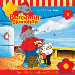 Cover - Benjamin Blümchen -  Folge 5 - Benjamin auf hoher See