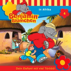 Cover - Benjamin Blümchen -  Folge 4 - Benjamin in Afrika