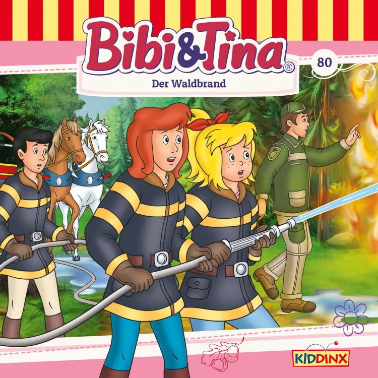 Cover von Bibi & Tina -  Folge 80 - Der Waldbrand