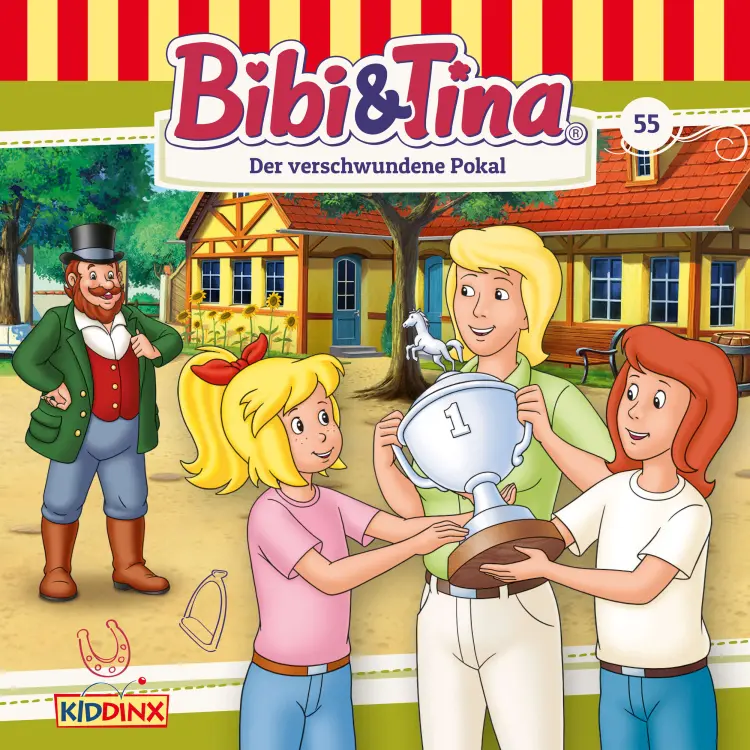 Cover von Bibi & Tina -  Folge 55 - Der verschwundene Pokal