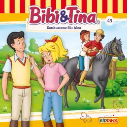 Cover - Bibi & Tina -  Folge 43 - Konkurrenz für Alex