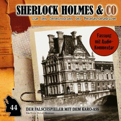 Cover - Sherlock Holmes & Co -  Sonderfolge - Der Falschspieler mit dem Karo-Ass (Fassung mit Audio-Kommentar)