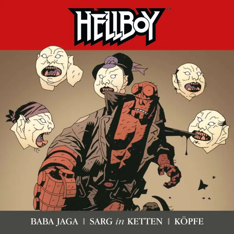 Cover von Hellboy -  Folge 8 - Baba Jaga & Köpfe / Sarg in Ketten