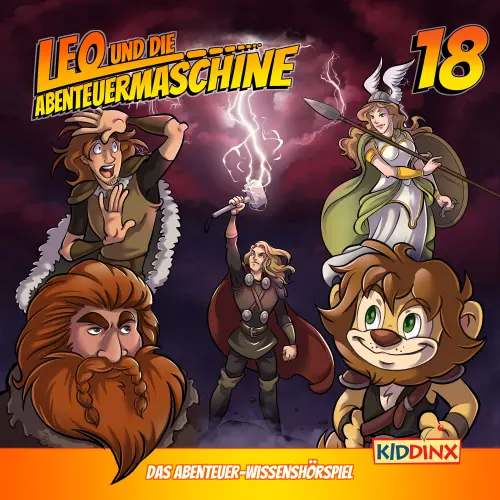 Cover von Leo und die Abenteuermaschine -  Folge 18 - Leo und die Wikiniger - Teil 2