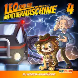 Cover - Leo und die Abenteuermaschine -  Folge 4 - Alles ist relativ