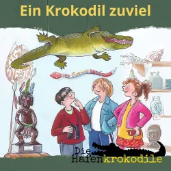 Cover - Ursel Scheffler - Die Hafenkrokodile - Folge 1 - Ein Krokodil zu viel