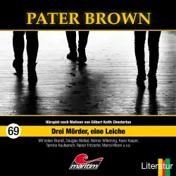 Cover - Pater Brown -  Folge 69 - Drei Mörder, eine Leiche