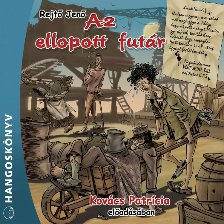 Cover von Rejtő Jenő - Az ellopott futár