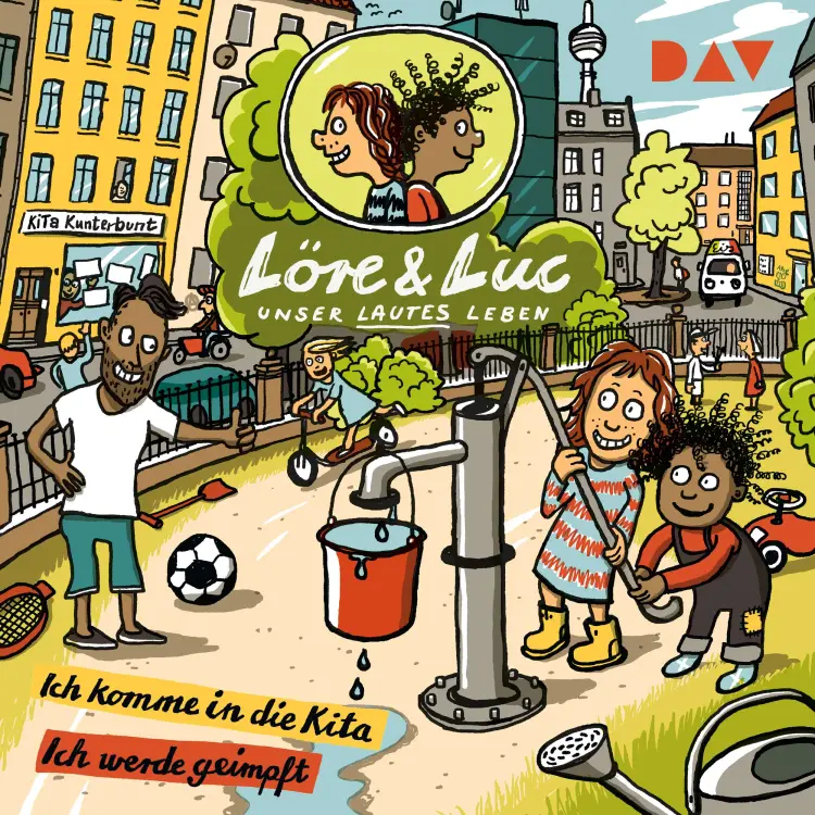 Cover von Löre & Luc -  Unser lautes Leben - Band 2 - Folge 3: Ich komme in die Kita / Folge 4: Ich werde geimpft