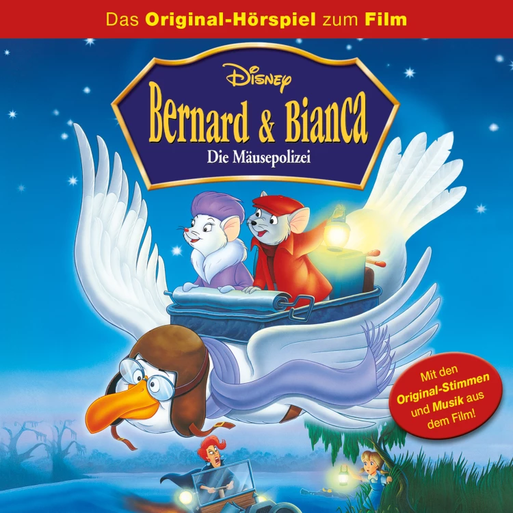 Cover von Bernard & Bianca Hörspiel -  Bernard & Bianca: Die Mäusepolizei