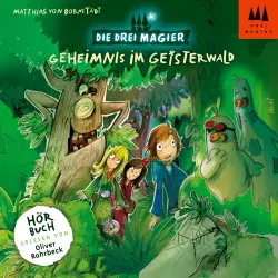 Cover - Matthias von Bornstädt - Die drei Magier - Folge 2 - Geheimnis im Geisterwald