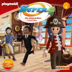 Cover - Super 4 -  Folge 6 - Ruby, die Königin der Meere