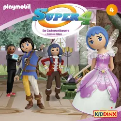 Cover - Super 4 -  Folge 4 - Der Zauberwettbewerb
