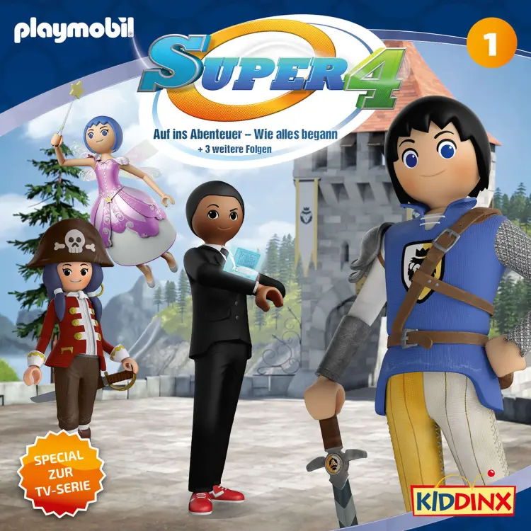 Cover von Super 4 -  Folge 1 - Auf ins Abenteuer - Wie alles begann
