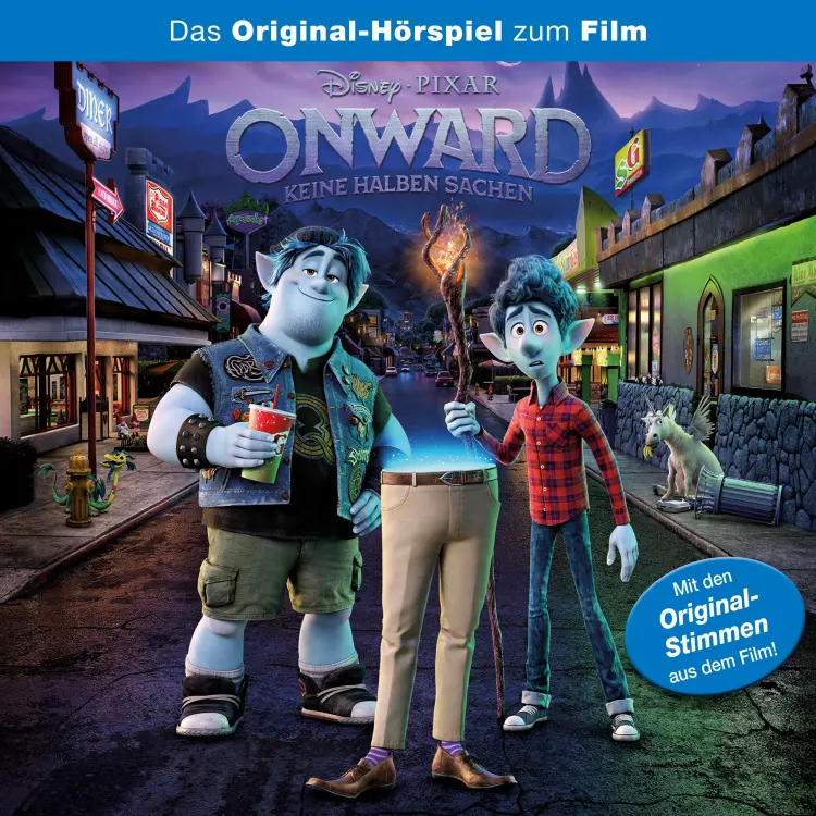Cover von Onward: Keine halben Sachen Hörspiel -  Onward: Keine halben Sachen