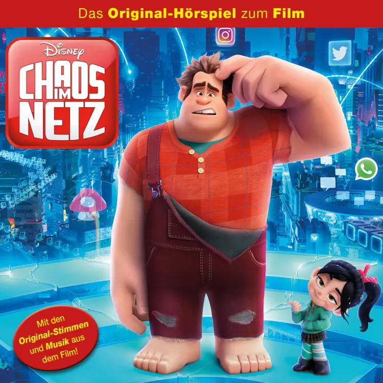 Cover von Ralph reicht's Hörspiel -  Ralph reicht's: Chaos im Netz