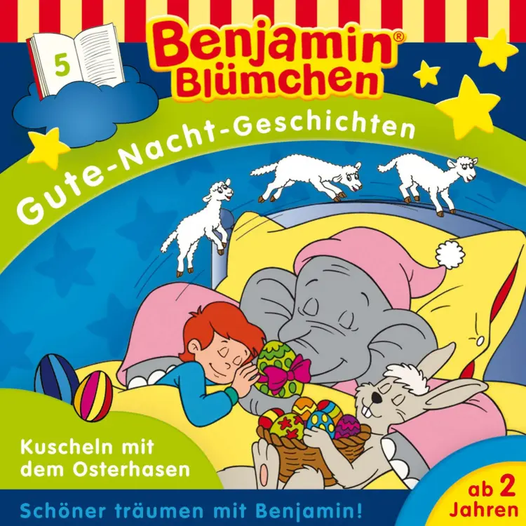 Cover von Benjamin Blümchen -  Folge 5 - Kuscheln mit dem Osterhasen