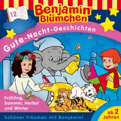 Cover - Benjamin Blümchen -  Folge 12 - Frühling, Sommer, Herbst und Winter
