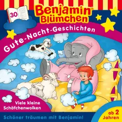 Cover - Benjamin Blümchen -  Folge 30 - Viele kleine Schäfchenwolken