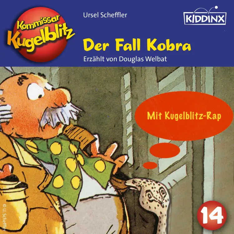 Cover von Ursel Scheffler - Kommissar Kugelblitz - Folge 14 - Der Fall Kobra