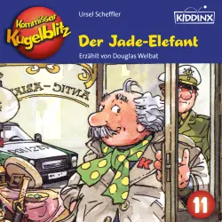 Cover - Ursel Scheffler - Kommissar Kugelblitz - Folge 11 - Der Jade-Elefant