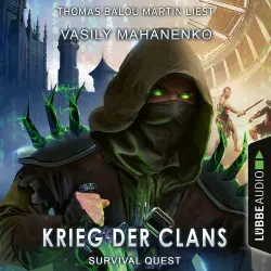 Cover - Vasily Mahanenko - Survival Quest-Reihe - Teil 7 - Krieg der Clans