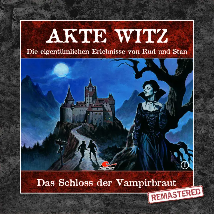 Cover von Akte Witz -  Folge 1 - Das Schloss der Vampirbraut (Remastered)