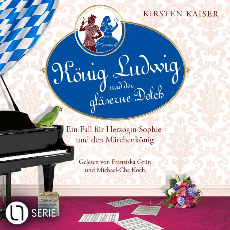 Cover von Kirsten Kaiser - Neuschwanstein-Krimi - Teil 2 - König Ludwig und der gläserne Dolch - Ein Fall für Herzogin Sophie und den Märchenkönig