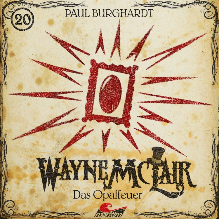 Cover von Paul Burghardt - Wayne McLair - Folge 20 - Das Opalfeuer