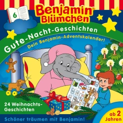 Cover - Benjamin Blümchen - Folge 6 - 24 Weihnachtsgeschichten
