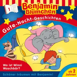 Cover - Benjamin Blümchen - Folge 1 - Wo ist Winnie Waschbär?