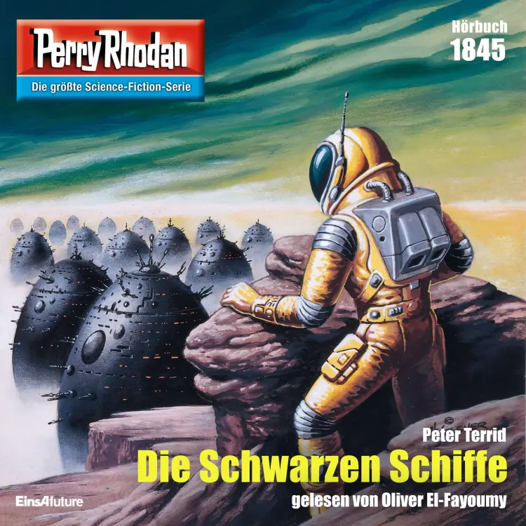 Cover von Peter Terrid - Perry Rhodan - Erstauflage 1845 - Die Schwarzen Schiffe