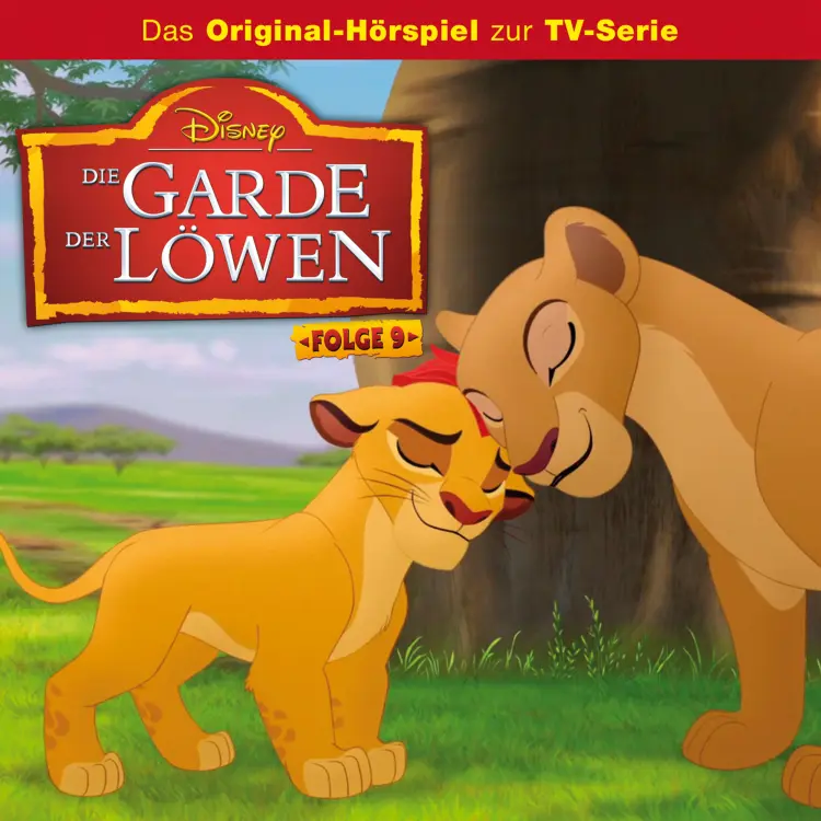 Cover von Die Garde der Löwen Hörspiel - Folge 9 - Banga und der König / Schluss mit dem Gebrüll