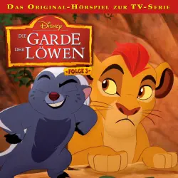 Cover - Die Garde der Löwen Hörspiel - Folge 3 - Onos getrübter Blick / Ungebetene Gäste