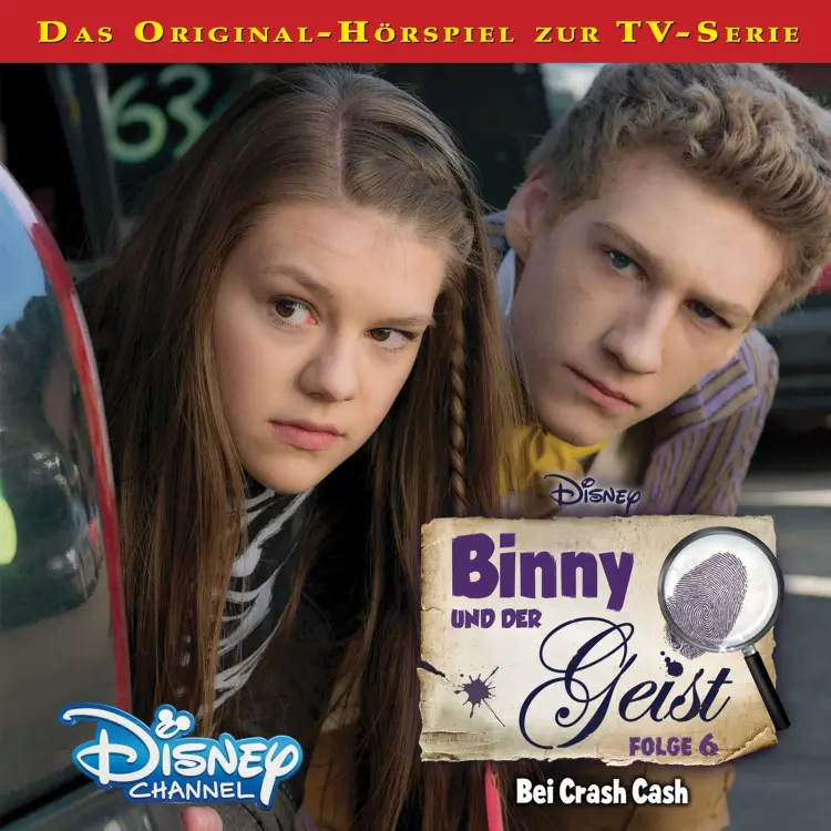 Cover von Binny und der Geist Hörspiel - Folge 6 - Bei Crash Cash