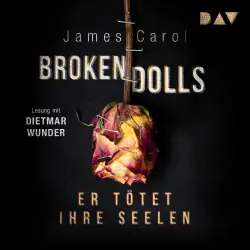 Cover - James Carol - Broken Dolls - Er tötet ihre Seelen